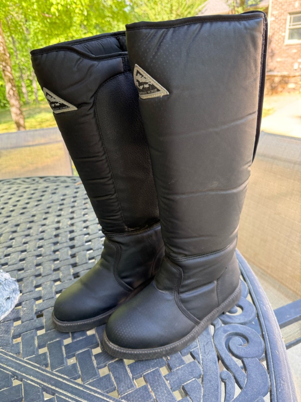 Mountain Horse Equestrian brand insulated Winter Boots size 7